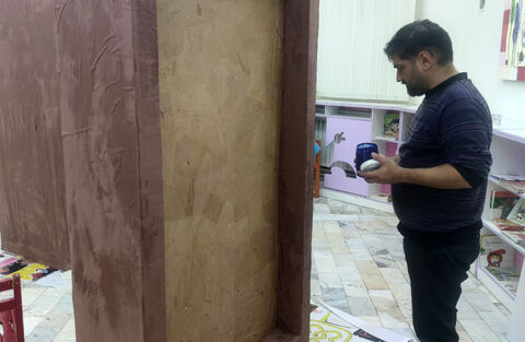 آغاز ساخت دکور هفدهمین جشنواره ملی پژوهش در کانون استان قم