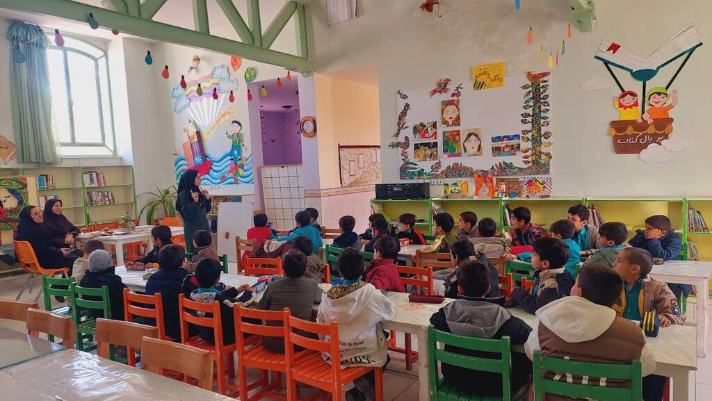 آشنایی نوخوانها با قصه، بازی و مهارتهای فرهنگی در کانون مرکز شمارهدو صفاشهر