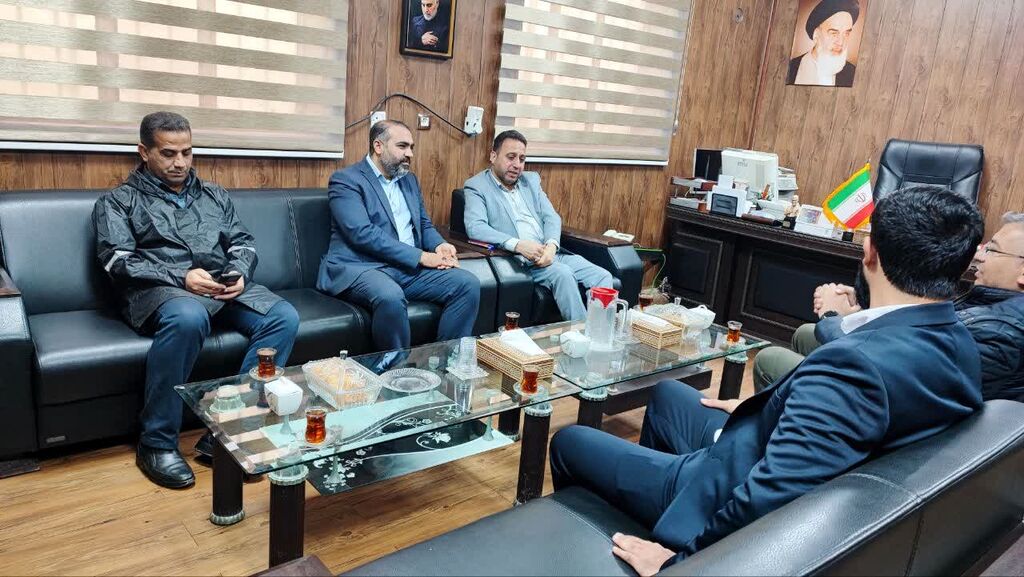 دیدار مدیرکل کانون خوزستان با فرماندار حمیدیه