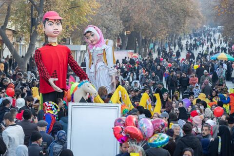 گزارش تصویری/ کانون همدان در جشنواره تئاتر از افتتاحیه تا اختتامیه