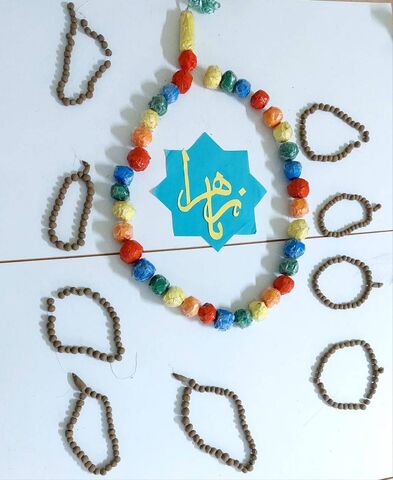 شکوفه‌های شادمانی؛ پویش ساخت تسبیح به مناسبت میلاد حضرت فاطمه‌زهرا(س) در مراکز کانون استان اصفهان/ قسمت دوم