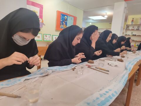 گزارش تصویری پویش ملی «تسبیح» در مراکز فرهنگی، هنری خراسان رضوی