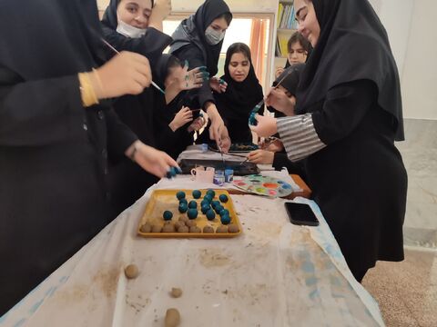 گزارش تصویری پویش ملی «تسبیح» در مراکز فرهنگی، هنری خراسان رضوی