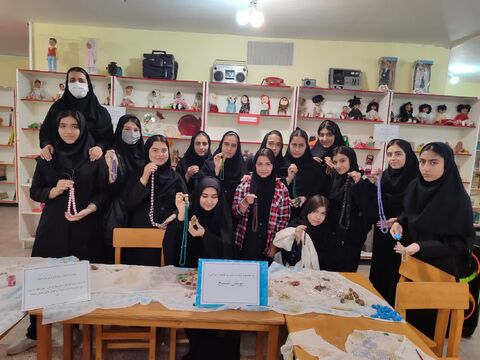 گزارش تصویری پویش ملی «تسبیح» در مراکز فرهنگی، هنری خراسان رضوی