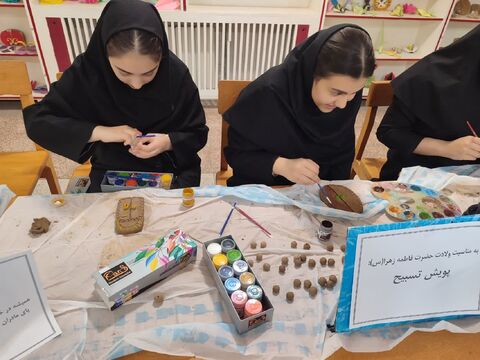 گزارش تصویری پویش ملی «تسبیح» در مراکز فرهنگی، هنری خراسان رضوی