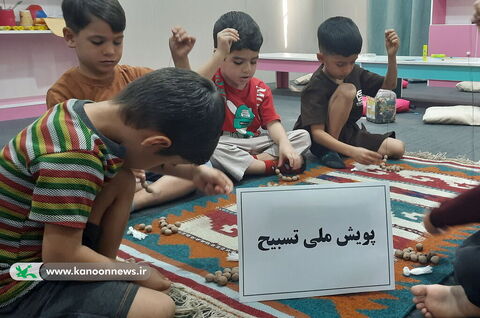 پویش ملی تسبیح در مراکز کانون استان بوشهر