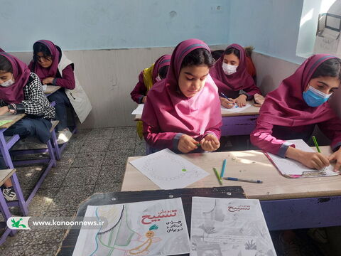 پویش ملی تسبیح در مراکز کانون استان بوشهر