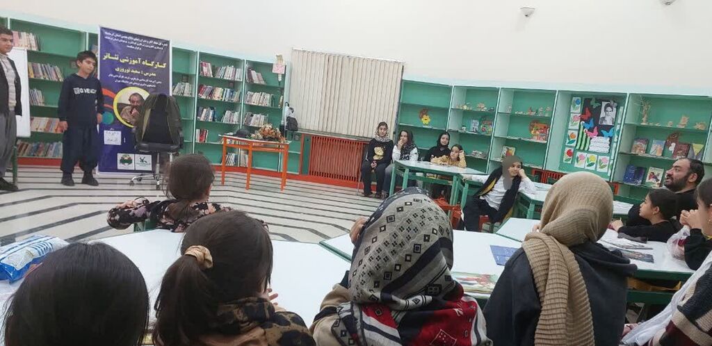 اولین کارگاه یکروزه بازیگری در مرکز جوانرود برگزار شد