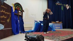 آیین آغاز به‌کار مرحله استانی جشنواره قصه‌گویی کانون کرمانشاه