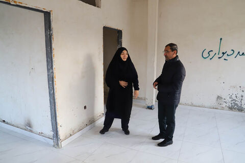 بازدید مدیر کل دفتر مرکزی حراست کانون از مراکز فرهنگی و پروژه‌های عمرانی استان اردبیل