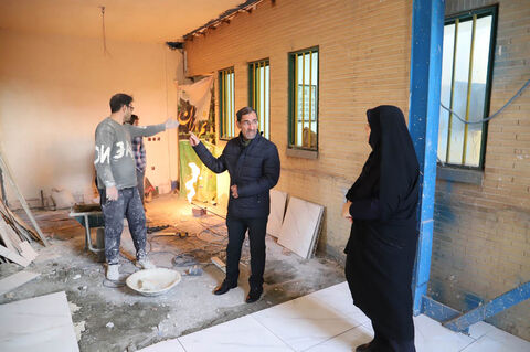 بازدید مدیر کل دفتر مرکزی حراست کانون از مراکز فرهنگی و پروژه‌های عمرانی استان اردبیل