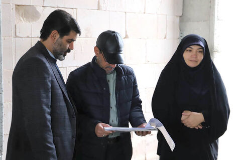 بازدید مدیر کل دفتر مرکزی حراست کانون از مراکز فرهنگی و پروژه‌های عمرانی استان اردبیل