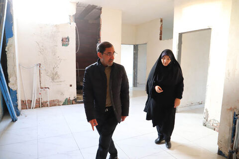 بازدید مدیر کل دفتر مرکزی حراست کانون از مراکز فرهنگی و پروژه‌های عمرانی استان اردبیل