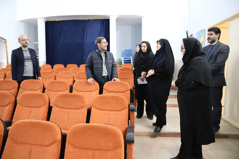 بازدید مدیر کل دفتر مرکزی حراست کانون از مراکز فرهنگی و پروژه‌های عمرانی استان اردبیل