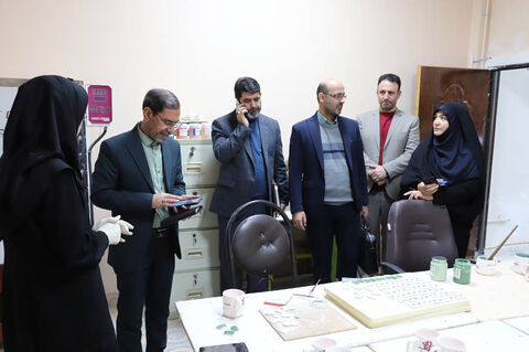 بازدید مدیر کل دفتر مرکزی حراست کانون از مراکز فرهنگی و پروژه‌های عمرانی استان اردبیل