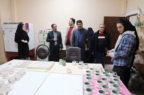 بازدید مدیر کل دفتر مرکزی حراست کانون از مراکز فرهنگی و پروژه‌های عمرانی استان اردبیل