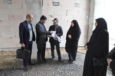 بازدید مدیر کل دفتر مرکزی حراست کانون از مراکز فرهنگی و پروژه‌های عمرانی استان اردبیل