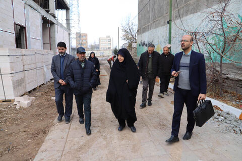 بازدید مدیر کل دفتر مرکزی حراست کانون از مراکز فرهنگی و پروژه‌های عمرانی استان اردبیل