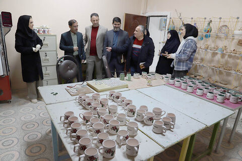 بازدید مدیر کل دفتر مرکزی حراست کانون از مراکز فرهنگی و پروژه‌های عمرانی استان اردبیل