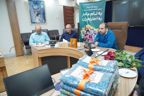 تقدیر از بانوان همکار کانون استان، همزمان با میلاد حضرت زهرا (سلام‌الله) و روز زن