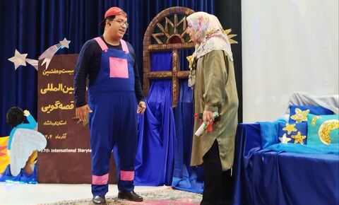 کرمانشاه. بخش اول روز اول جشنواره قصه‌گویی