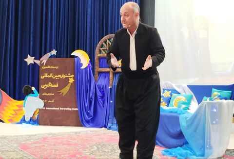 کرمانشاه. بخش اول روز اول جشنواره قصه‌گویی