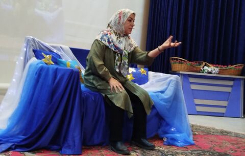 کرمانشاه. بخش اول روز اول جشنواره قصه‌گویی