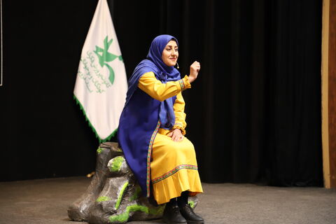 چند نما از نخستین روز برگزاری مرحله استانی بیست وهفتمین جشنواره بین المللی قصه‌گویی در کانون قزوین