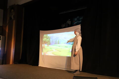 چند نما از نخستین روز برگزاری مرحله استانی بیست وهفتمین جشنواره بین المللی قصه‌گویی در کانون قزوین