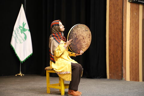 چند نما از نخستین روز برگزاری مرحله استانی بیست وهفتمین جشنواره بین المللی قصه‌گویی در کانون قزوین