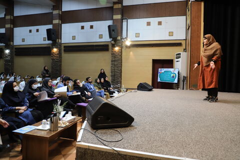 چند نما از نخستین روز برگزاری مرحله استانی بیست وهفتمین جشنواره بین المللی قصه‌گویی در کانون قزوین