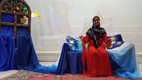 گزارشی از عضو فعال مرکز کنگاور از آغاز رده استانی جشنواره قصه‌گویی