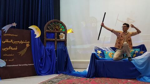 کرمانشاه. دومین روز جشنواره قصه‌گویی