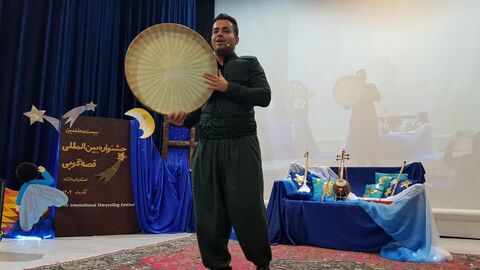 کرمانشاه. دومین روز جشنواره قصه‌گویی