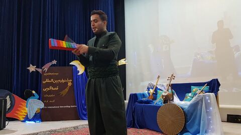 کرمانشاه. دومین روز جشنواره قصه‌گویی