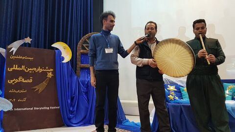 کرمانشاه. دومین روز جشنواره قصه‌گویی