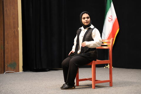 چند نما از دومین روز از برگزاری مرحله استانی بیست و پنجمین جشنواره بین المللی قصه‌گویی در کانون قزوین