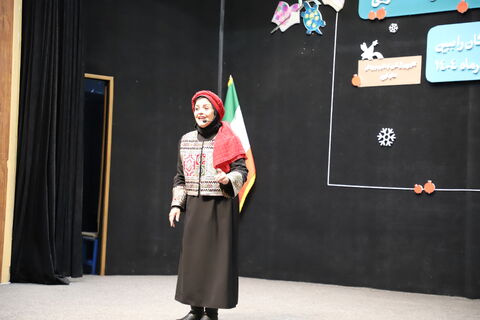 چند نما از دومین روز از برگزاری مرحله استانی بیست و پنجمین جشنواره بین المللی قصه‌گویی در کانون قزوین