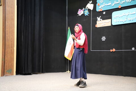 چند نما از دومین روز از برگزاری مرحله استانی بیست و پنجمین جشنواره بین المللی قصه‌گویی در کانون قزوین