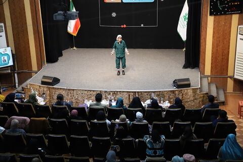 چند نما از دومین روز از برگزاری مرحله استانی بیست و پنجمین جشنواره بین المللی قصه‌گویی در کانون قزوین