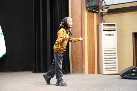 چند نما از دومین روز از برگزاری مرحله استانی بیست و پنجمین جشنواره بین المللی قصه‌گویی در کانون قزوین