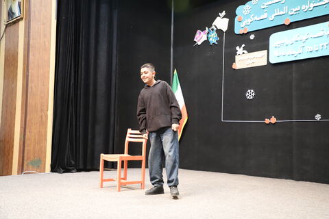 چند نما از دومین روز از برگزاری مرحله استانی بیست و پنجمین جشنواره بین المللی قصه‌گویی در کانون قزوین