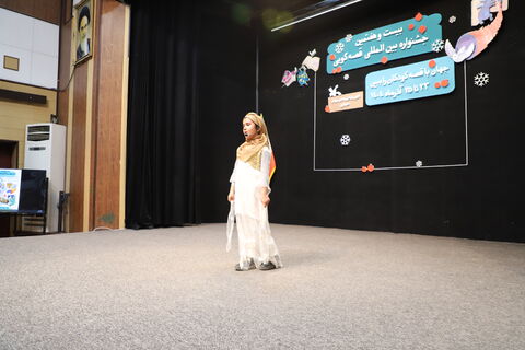 چند نما از دومین روز از برگزاری مرحله استانی بیست و پنجمین جشنواره بین المللی قصه‌گویی در کانون قزوین