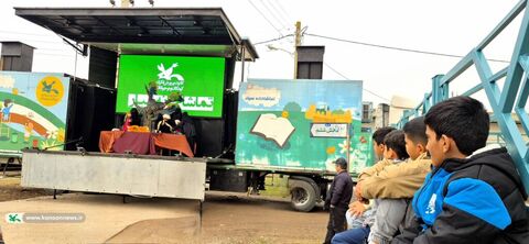 تماشاخانه سیار کانون کشور، میهمان کودکان و نوجوانان علی آبادکتول