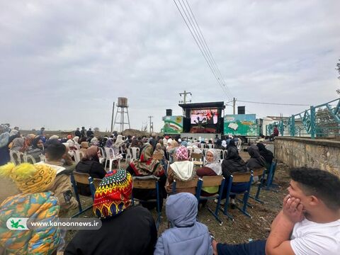 اجرای تماشاخانه سیار کانون پرورش فکری در مناطق استان گلستان