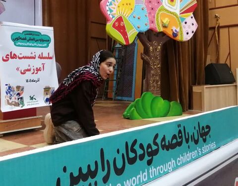 آغاز بیست وهفتمین جشنواره قصه گویی مرحله استانی . به روایت تصویر