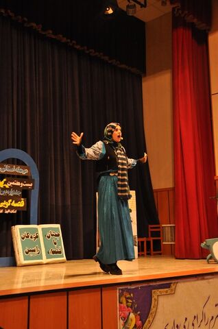 روز اول مرحله‌ استانی جشنواره قصه‌گویی استان البرز