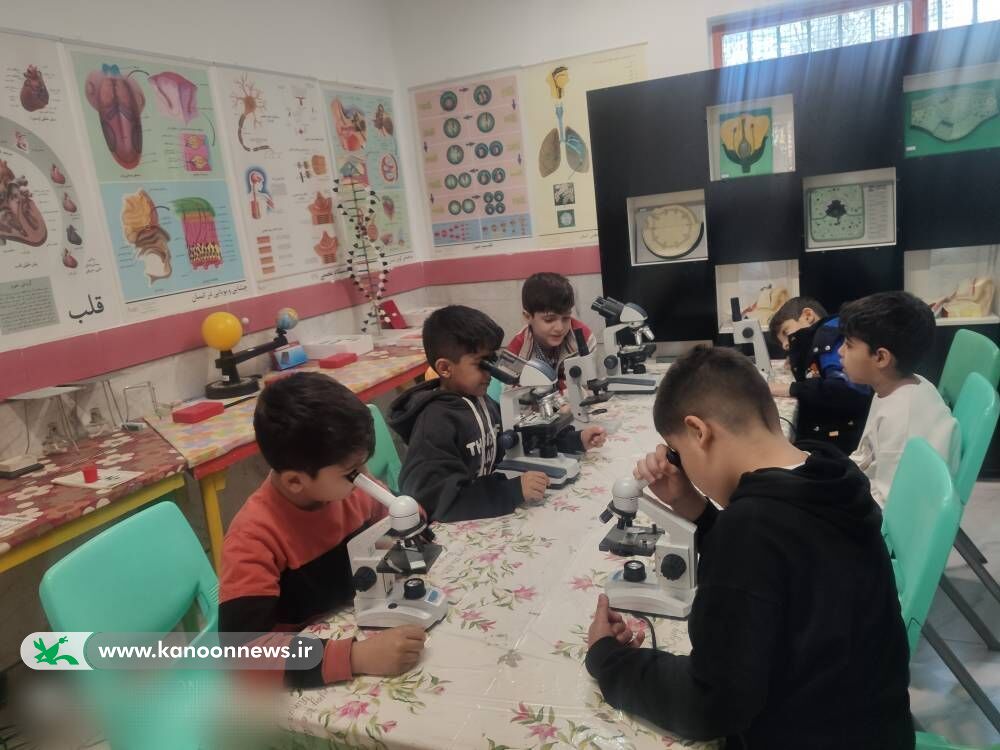 آشنایی کودکان مریوان با علوم و پژوهش در هفته پژوهش