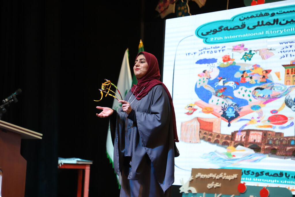 قطار رده استانی جشنواره بین المللی قصه‌گویی در کانون استان قزوین به مقصد رسید