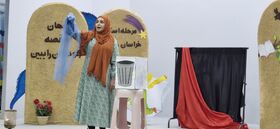 روایت تصویری صبح روز دوم بیست و هفتمین جشنواره بین المللی قصه گویی خراسان جنوبی